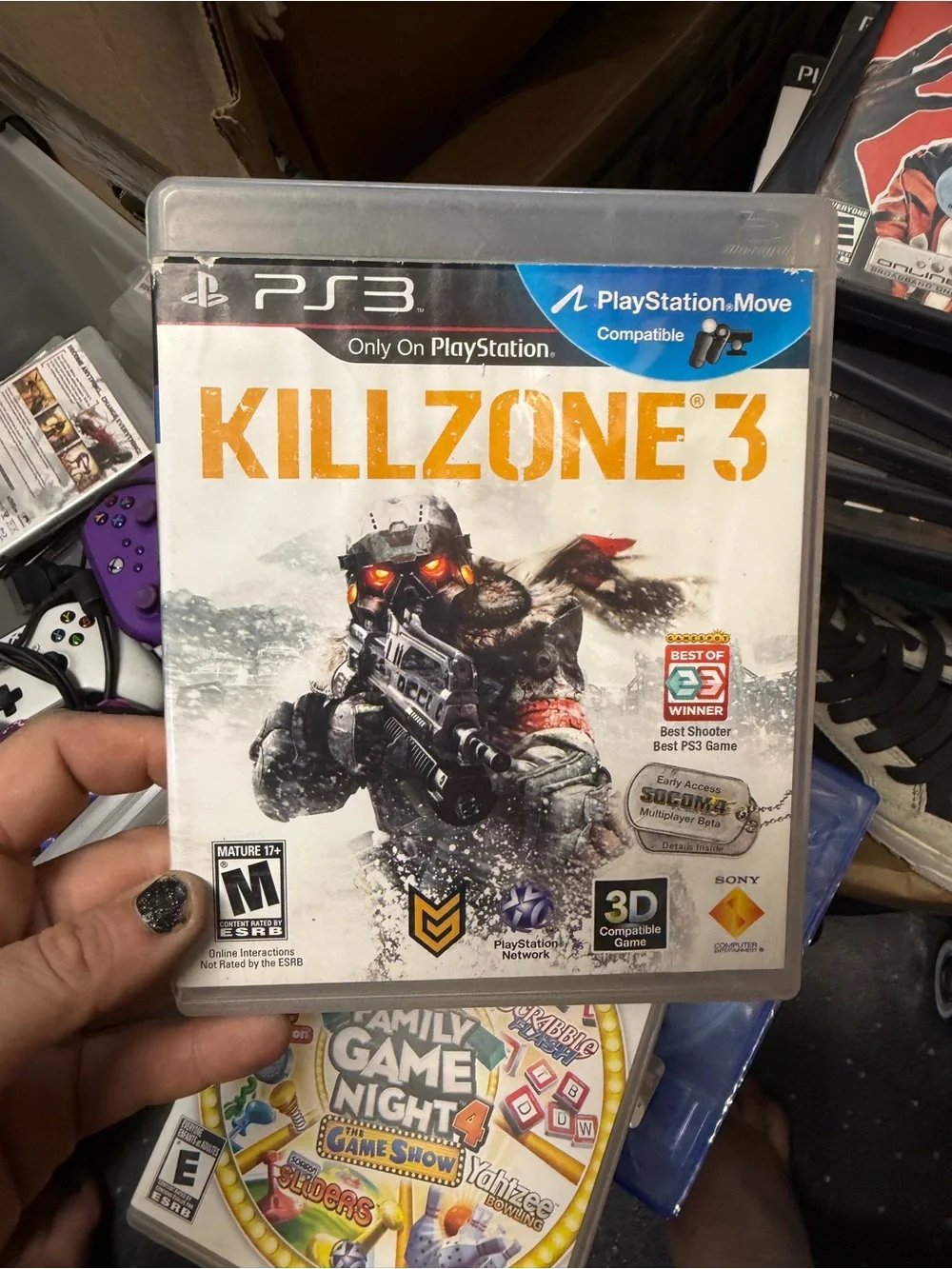 Sony Killzone 3 PS3 (White, Orange accents)